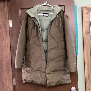 The North Face long parka